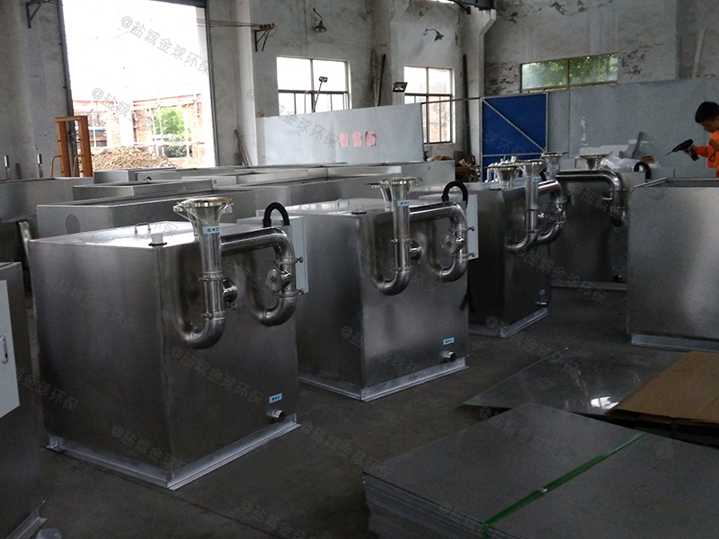 自贡部队食堂隔油隔渣装置使用说明