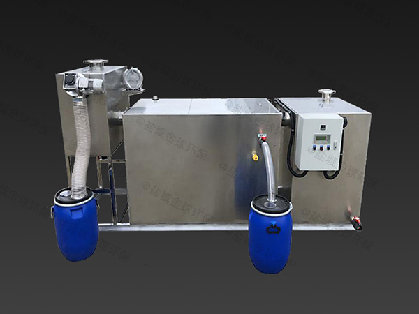 工厂食堂2号混凝土隔油池提升一体化设备使用要求