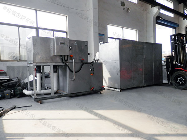 20吨机械式餐厨垃圾处理设备生产工艺流程