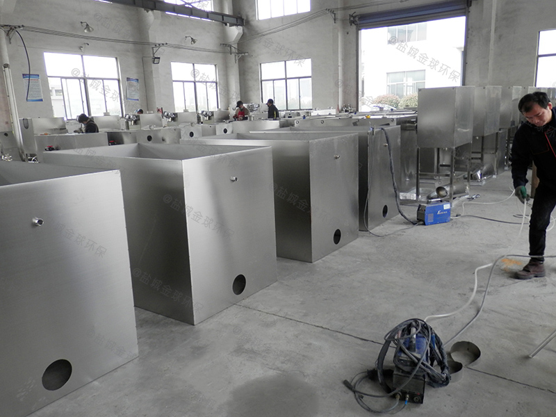 四川餐饮废水隔油提升一体化设备改造