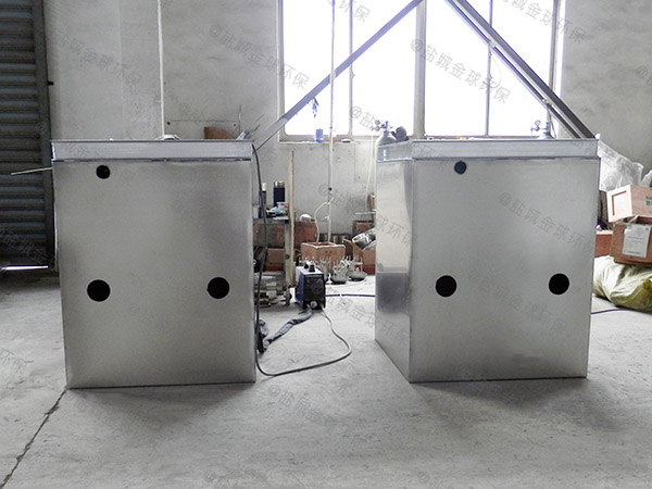 厨房密闭式自动排渣污水隔油提升器安装公司
