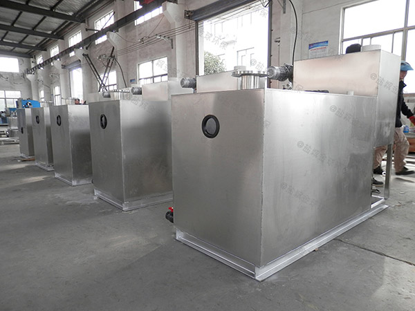 地上式自动排水食堂垃圾油水分离处理设备使用说明