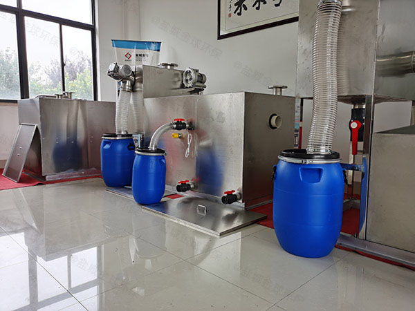 室外机械饭店垃圾油水分离设备规格型号及容量