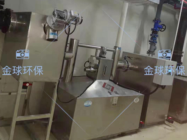 地上全自动智能型食堂油水分离机安装视频