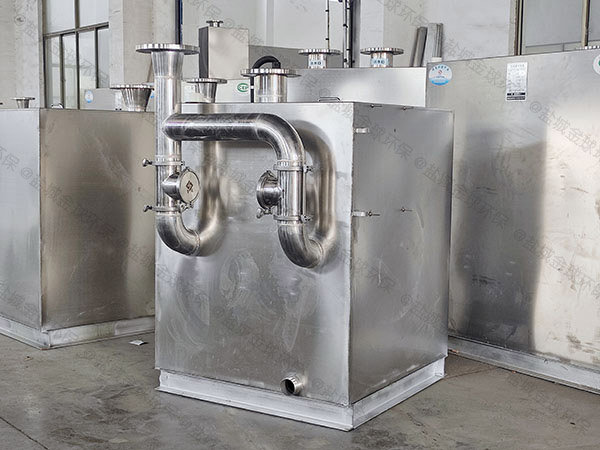 奶茶店外置泵反冲洗型污水提升处理器的接法